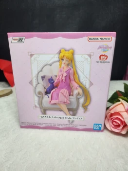 Figurine Sailor Moon Ichibansho Usagi & Luna 13cm"