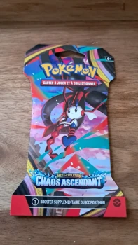 Booster Pokemon Méga Évolution Chaos Ascendant