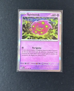 Carte Pokémon - Spiritomb 35/84 - Holo - Nuit Noire
