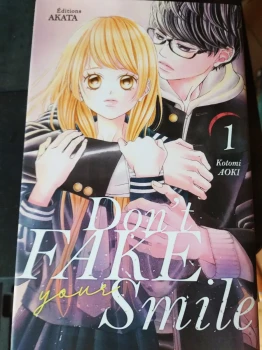 Don't fake your smile 1 de Kotomi Aoki   Editions Akata