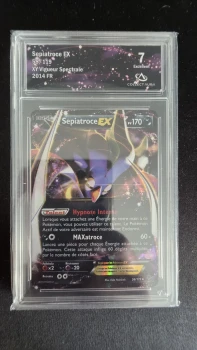 Carte Gradée Pokémon Collect Aura Sepiatroce EX 58/119 7 n°285357548