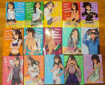 arrête de jouer avec moi nagatoro + 5 tome  collector