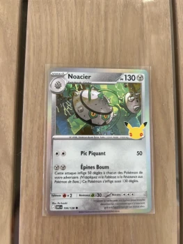 Carte Pokémon - Noacier 104/128 - 30eme anniversaire
