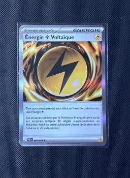 Carte Pokémon - Énergie Voltaïque 84/84 - Holo - Nuit Noire