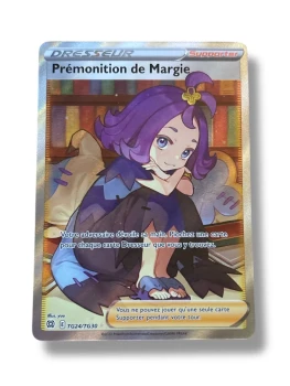 Carte Pokémon Prémonition de Margie TG24/TG30 Stars étincelante