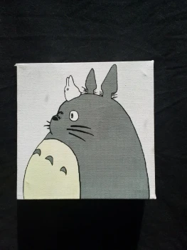 Toile manga mon voisin totoro