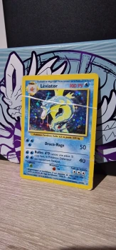 Carte Pokémon Léviator holo set de base