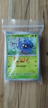 Lot de 54 cartes Pokémon Écarlate et Violet Mascarade crépusculaire