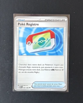 Carte Pokémon - Poké Registre 81/88 - Équilibre Parfait