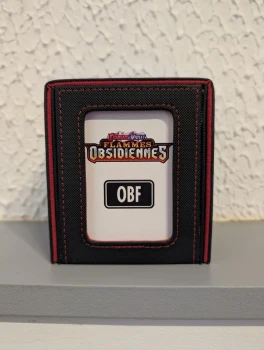 Box de rangement Pokémon - Écarlate et Violet "Flammes Obsidiennes" (OBF) - Deck Box premium