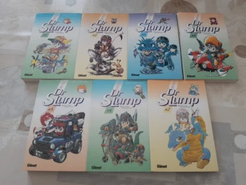 Lot 7 mangas - Dr Slump - tomes 1 à 7