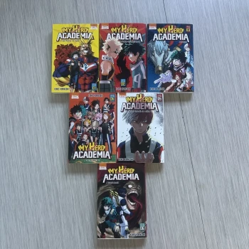 6 premiers tomes de My hero academia
