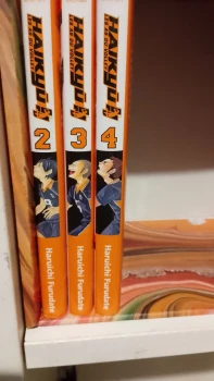 Tome du 2 a 4 haikyū!!