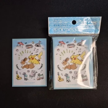 Sleeve Pokemon : Pikachu & Evoli