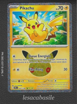 Pikachu 037/128 - 🟡 15/30 - ME5.5 - 30e Anniversaire (2026)