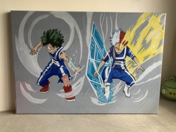 Midoriya vs Todoroki