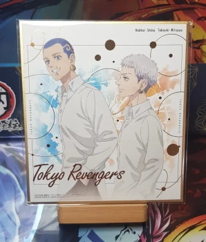 Shikishi Tokyo Revengers - Takashi Mitsuya - Hakkai Shiba