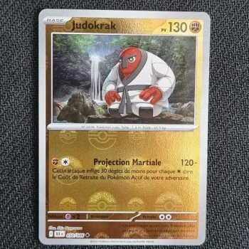 Carte pokemon Judokrak 050/086 POKEBALL - EV10.5  Foudre Noire