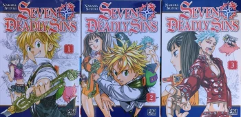 Manga Shonen Collection Seven Deadly Sins Pika