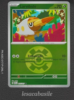 Larvibule 017/217 reverse Pokeball - ME2.5 - Héros Transcendants (2026)