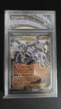 Carte Gradée Pokémon Collect Aura Mackogneur Ex 37/98 9.5 n°644667355