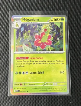 Carte Pokémon - Méganium 10/132 - Holo - Méga Évolution