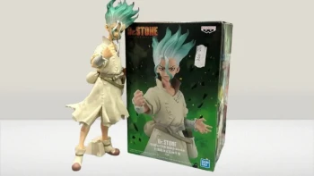 Figurine Banpresto - Dr.Stone - Senku Ishigami 15 cm .