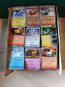 Lot de 100 cartes Pokémon VF en très bon état