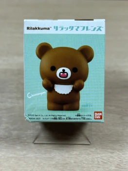Figurine Rilakkuma Friends - Chairoikoguma - San-X Bandai