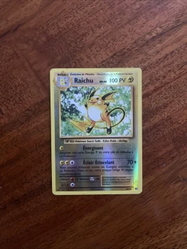 Carte Pokémon Raichu REVERSE 36/108  - XY Évolutions Français