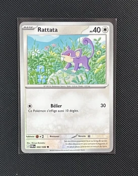 Carte Pokémon - Rattata 60/88 - Équilibre Parfait