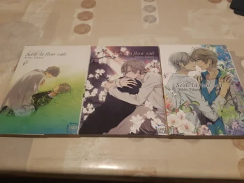Lot yaoi - seule la fleur le sait - tomes 1 à 3