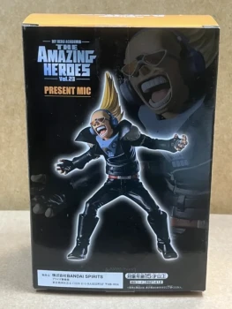 Figurine Present Mic The Amazing Heroes – My Hero Academia – Banpresto – Officielle – Avec boîte