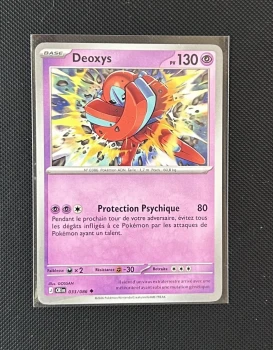 Carte Pokémon - Deoxys 33/86 - Chaos Ascendant