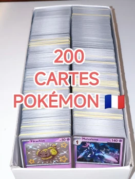200 cartes Pokémon