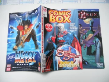 comic box N° 22 avril  2000 + poster book crimson +  2 poster gen 13 et heavy metal 2 TBE