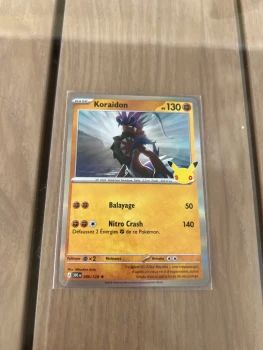 Carte Pokémon - Koraidon 086/128 - 30eme anniversaire