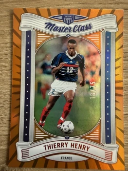 2026 Panini INTL France - Insert Master Class#11 Thierry Henry Légende 18/75