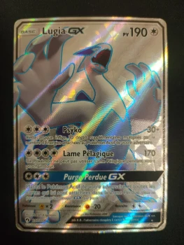 Lugia Gx 207/214 Full art Soleil et Lune Tonnerre perdu SL8