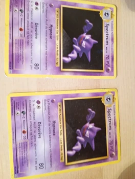 Lot de carte pokémon spectrum