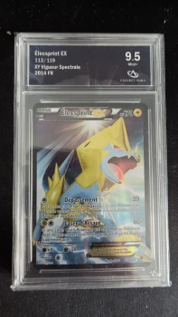Carte Gradée Pokémon Collect Aura Élecsprint EX113/119 9.5 n°617587572