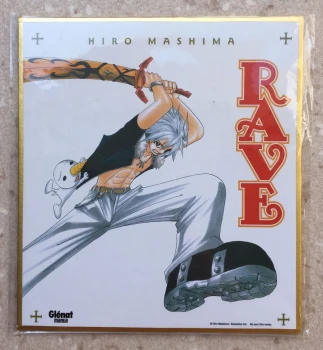 Goodies Shikishi Manga Rave Glénat