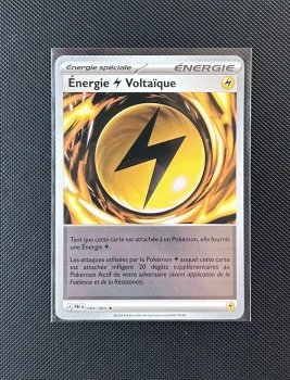 Carte Pokémon - Énergie Voltaïque 84/84 - Reverse - Nuit Noire