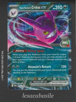 Team Rocket's Crobat 122/182 RR - EN - EV10 - Rivalités Destinées (2025)