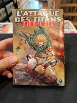 L'attaque des titans before the fall tome 6