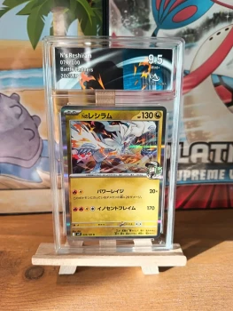 Carte Pokémon japonaise reshiram collect aura 9.5