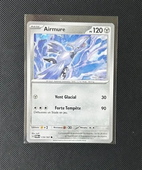 Carte Pokémon - Airmure 119/167 - Mascarade Crépusculaire