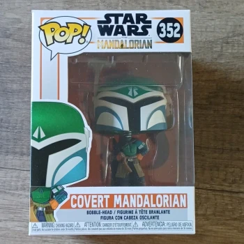 Funko Pop! Vinyl Star Wars The Mandalorian Covert Mandalorian #352 (2019)