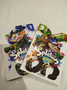 Lot de Mangas Splatoon 1 et 2