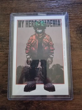Carte Promotionnel Deku My Hero Academia tome 38
